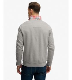Sudadera de cuello redondo Superdry Athletics Superdry Light Grey Mela