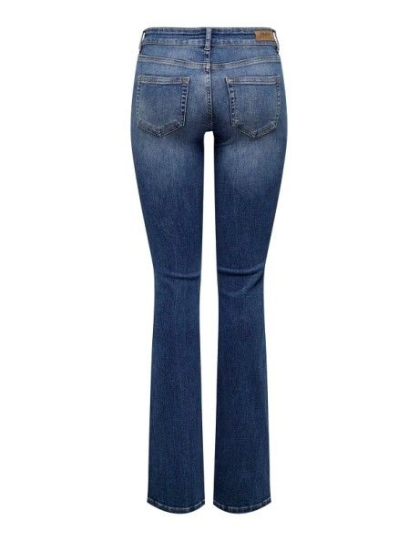 Tejano 5 bolsillos acampanado Only Medium Blue