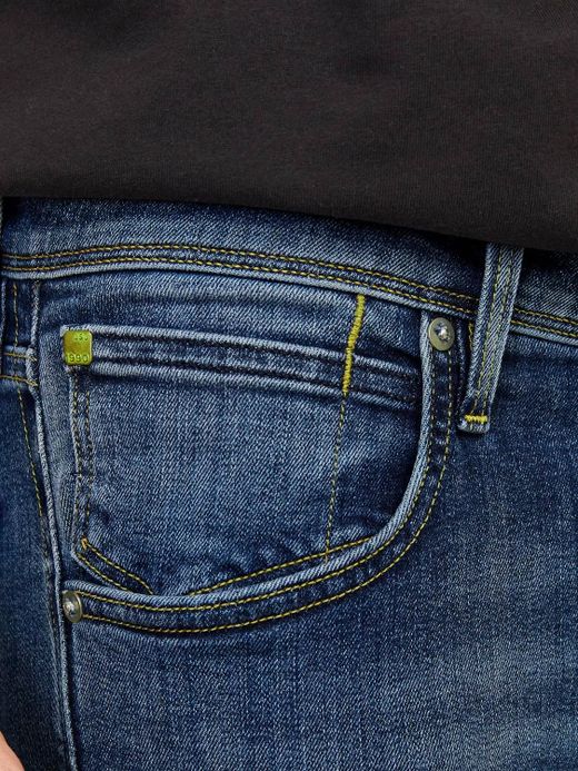 Tejano 5 bolsillos azul medio desgastado Jack & Jones Blue Denim