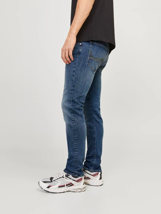 Tejano 5 bolsillos azul medio desgastado Jack & Jones Blue Denim