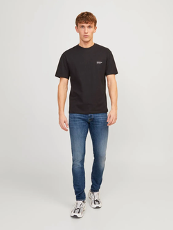 Tejano 5 bolsillos azul medio desgastado Jack & Jones Blue Denim