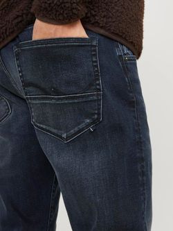 Tejano 5 bolsillos azul oscuro Jack & Jones Blue Denim