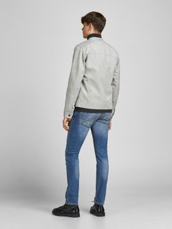 Tejano 5 bolsillos básico elástico Jack & Jones Blue Denim
