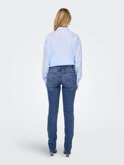 Tejano 5 bolsillos bootcut Only Medium Blue