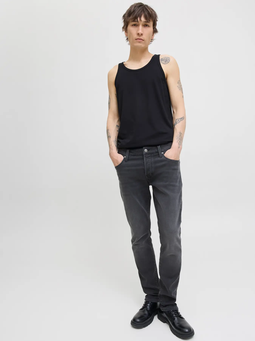 Tejano 5 bolsillos comfort Jack & Jones Black Denim