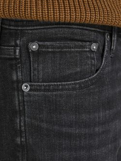 Tejano 5 bolsillos comfort negro Jack & Jones Black Denim