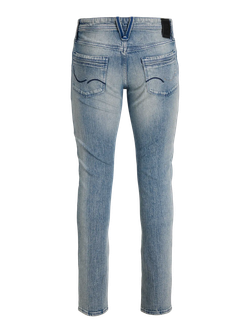 Tejano 5 bolsillos con efecto desgastado Jack & Jones Blue Denim