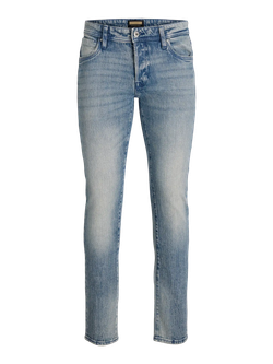 Tejano 5 bolsillos con efecto desgastado Jack & Jones Blue Denim