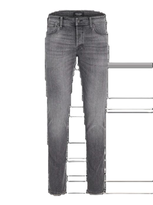 Tejano 5 bolsillos de aspecto desgastado Jack & Jones Black Denim