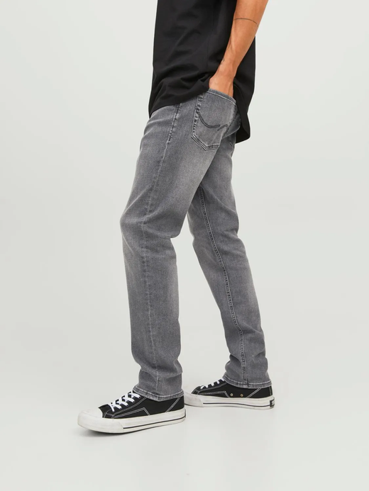 Tejano 5 bolsillos de aspecto desgastado Jack & Jones Black Denim