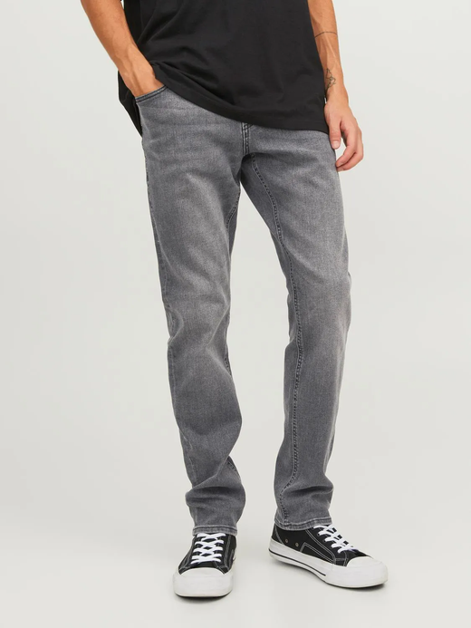 Tejano 5 bolsillos de aspecto desgastado Jack & Jones Black Denim