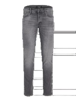 Tejano 5 bolsillos de aspecto desgastado Jack & Jones Black Denim