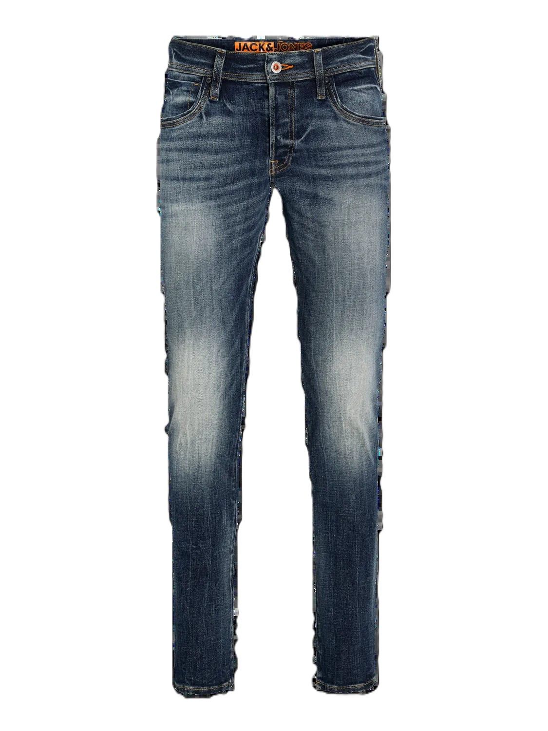 Tejano 5 bolsillos de aspecto desgastado Jack & Jones Blue Denim 25