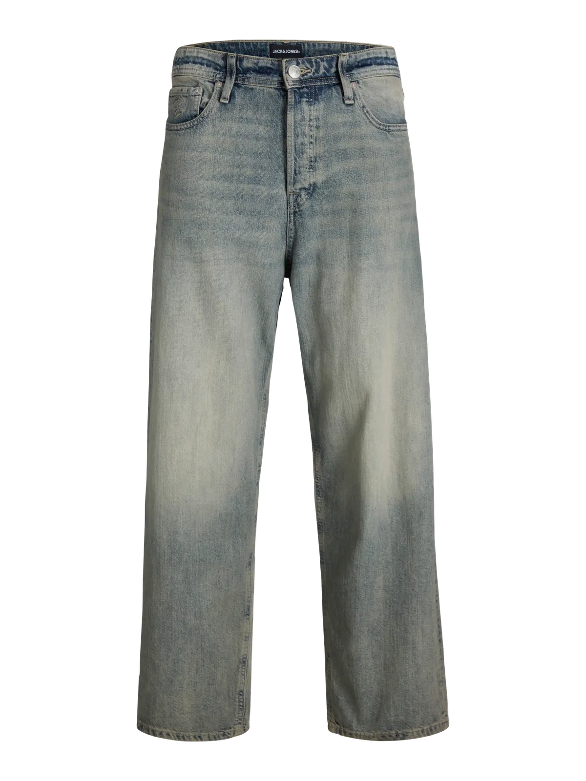 Tejano 5 bolsillos de pierna ancha Jack & Jones Blue Denim 25