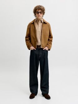 Tejano 5 bolsillos de pierna ancha Jack & Jones Blue Denim