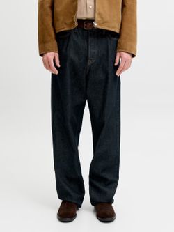 Tejano 5 bolsillos de pierna ancha Jack & Jones Blue Denim