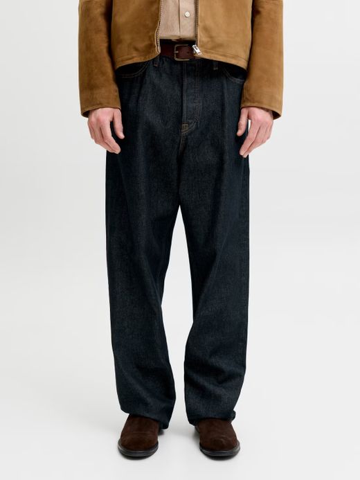 Tejano 5 bolsillos de pierna ancha Jack & Jones Blue Denim