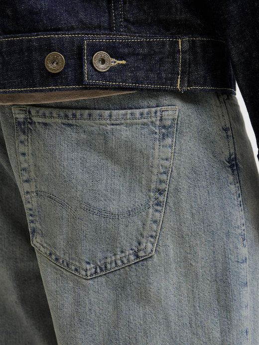 Tejano 5 bolsillos de pierna ancha Jack & Jones Blue Denim