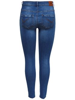 Denim 5 pockets worn high waist Only Medium Blue