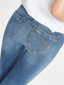 Denim 5 pockets worn high waist Only Medium Blue