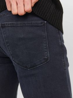 Tejano 5 bolsillos elástico azul oscuro Jack & Jones Blue Denim