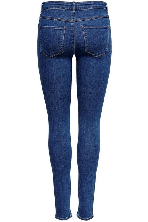 Denim 5 poches élastique basique Only Dark Blue