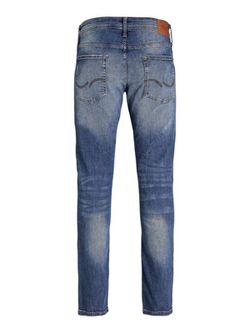 Tejano 5 bolsillos elástico con rotos Jack & Jones Blue Denim