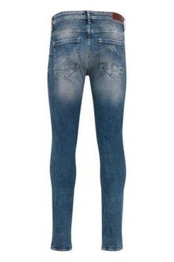 Jeans 5 poches élastiqué avec déchiré Blend Of America Denim Bleu moyen