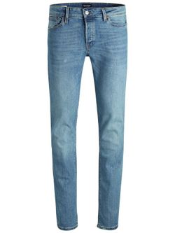 Tejano 5 bolsillos elástico desgastado Jack & Jones Blue Denim