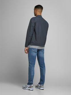 Tejano 5 bolsillos elástico desgastado Jack & Jones Blue Denim