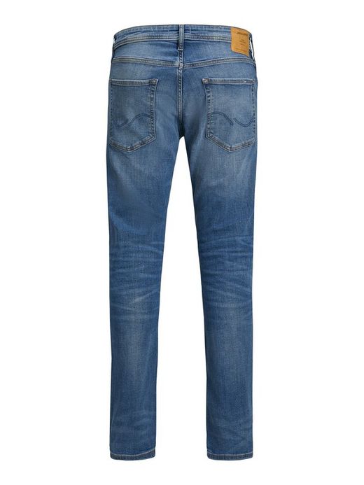 Tejano 5 bolsillos elástico desgastado Jack & Jones Blue Denim