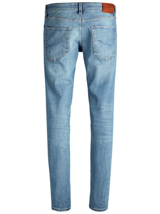 Tejano 5 bolsillos elástico desgastado Jack & Jones Blue Denim