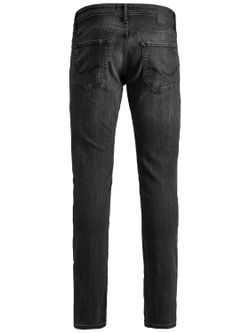 Jean en denim usé à 5 poches Jack & Jones Black Denim