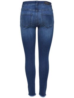 Worn 5-pocket stretch denim Only Medium Blue