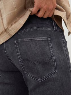 Tejano 5 bolsillos elástico Jack & Jones Black Denim