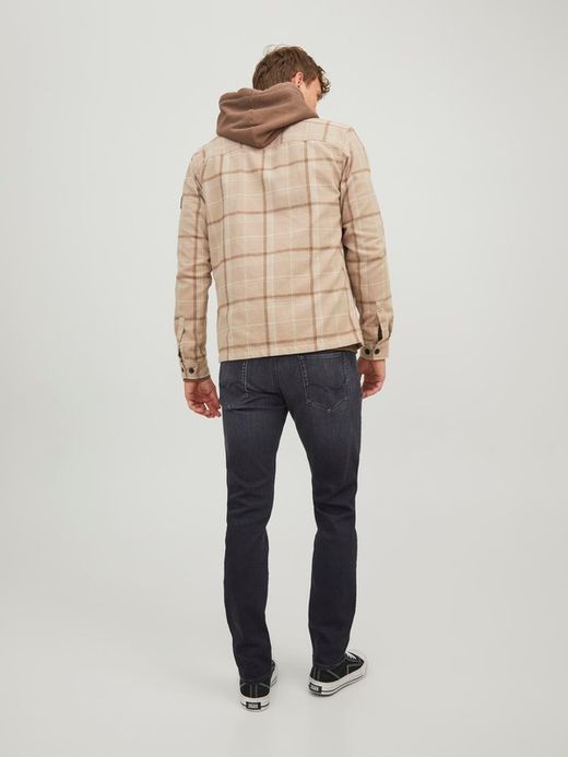 Tejano 5 bolsillos elástico Jack & Jones Black Denim