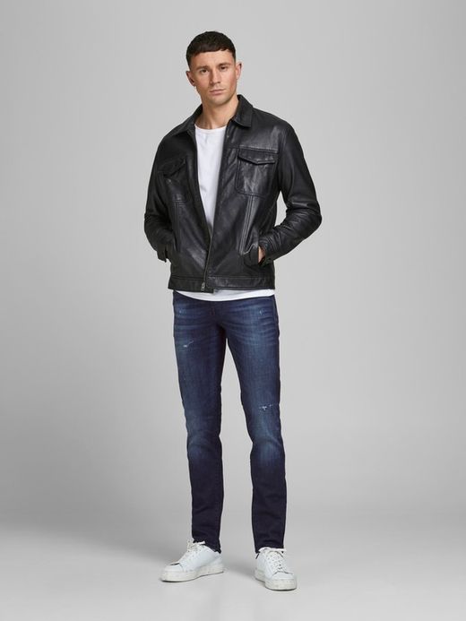 Tejano 5 bolsillos elástico Jack & Jones Blue Denim