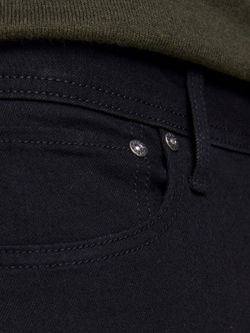 Jeans 5 tasche neri elasticizzati Jack & Jones Black Denim