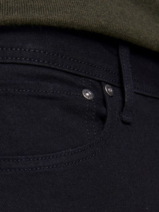 Jeans 5 tasche neri elasticizzati Jack & Jones Black Denim