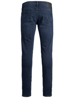 Tejano 5 bolsillos elástico oscuro Jack & Jones Blue Denim