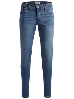 Jack & Jones Blue Denim jeans skinny de 5 bolsos
