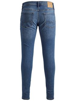 Jack & Jones Blue Denim jeans skinny de 5 bolsos