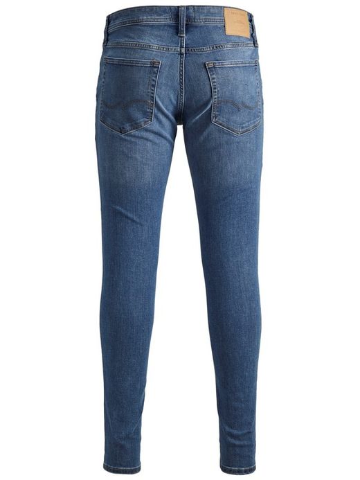 Jack & Jones Blue Denim jeans skinny de 5 bolsos