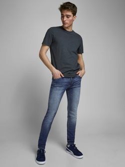 Jeans skinny a 5 tasche in denim blu Jack & Jones