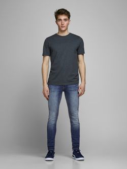 Jean skinny 5 poches bleu denim Jack & Jones