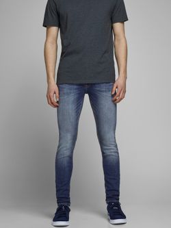 Jean skinny 5 poches bleu denim Jack & Jones