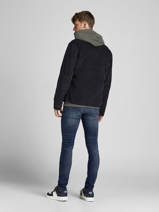 Tejano 5 bolsillos elástico "skinny" Jack & Jones Blue Denim