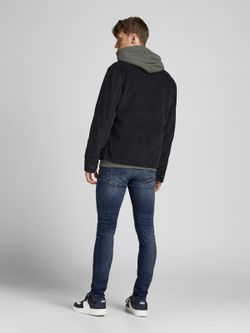 Tejano 5 bolsillos elástico "skinny" Jack & Jones Blue Denim