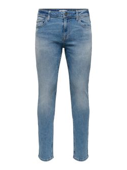 Tejano 5 bolsillos elástico slim Only & Sons Blue Denim