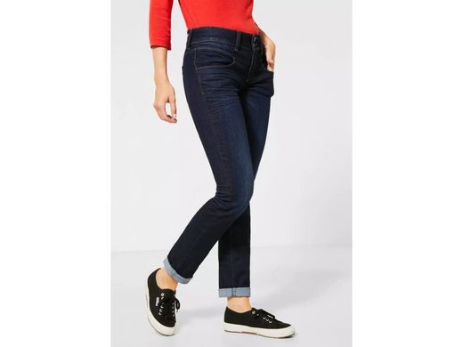 Tejano 5 bolsillos elástico Street One Dark Blue